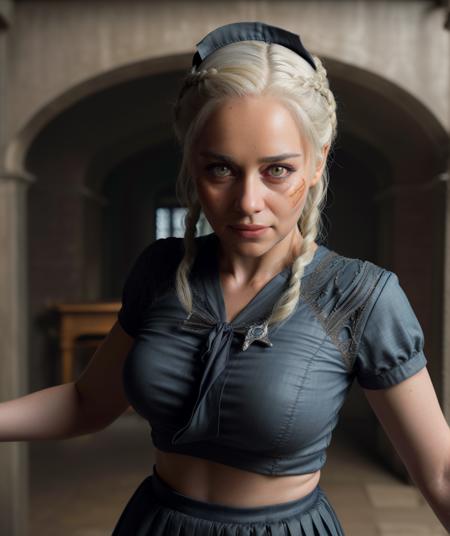 Emilia Clarke as Daenerys Targaryen - LORA  - FLUX and PONY ?