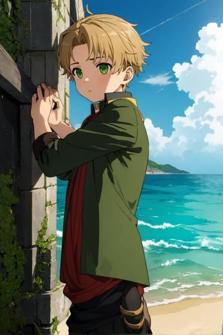 Rudeus Grayrat (Mushoku Tensei) LoRA style