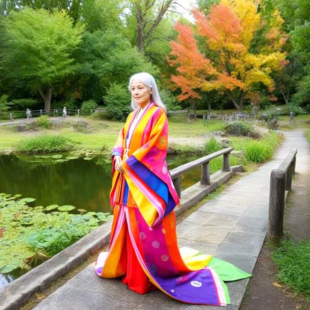 twelve-layered ceremonial kimono