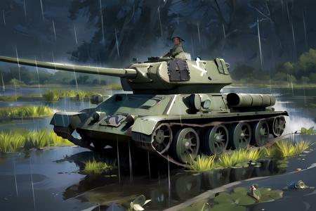 T34/85 Tank