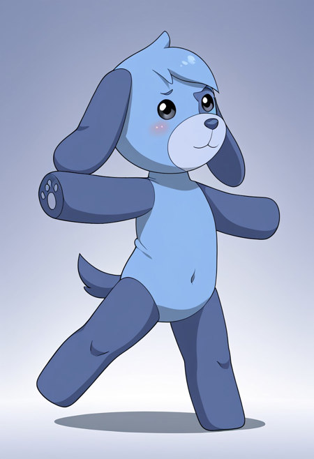 Aster the Star Pup [Plushie Style]