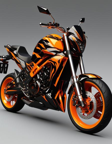 Orange & Black