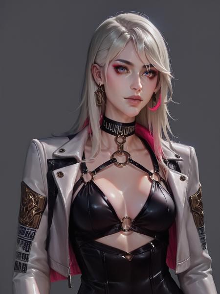 Semi-realistic cyberpunk girls - zhongguoduliu style