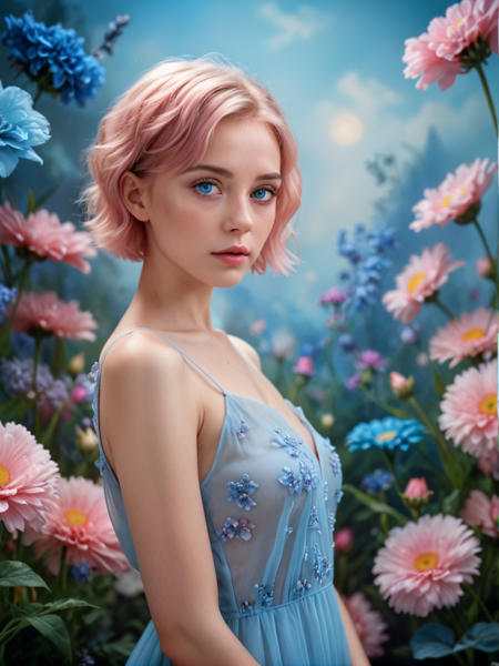 Flower fantasy SDXL