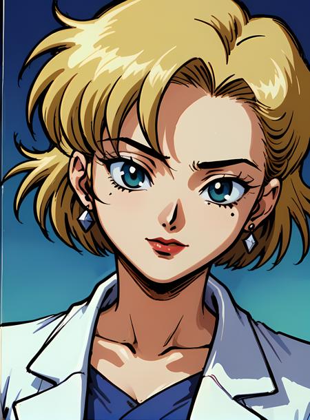 Ritsuko Akagi from Neon Genesis Evangelion SDXL