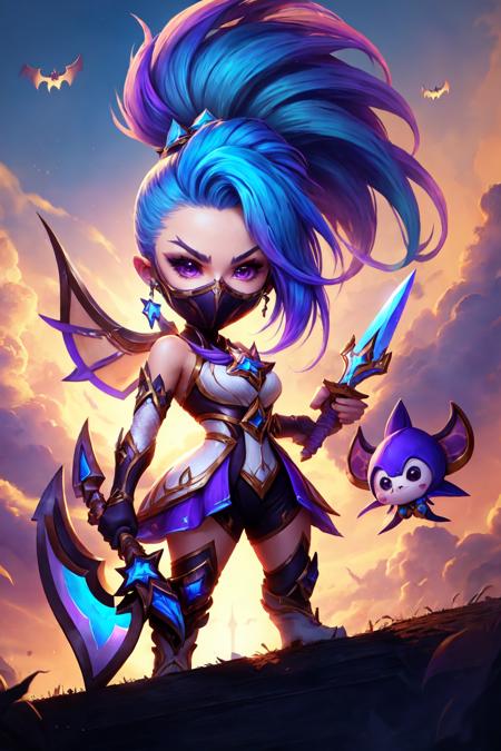 Star Guardian Akali from League of Legends