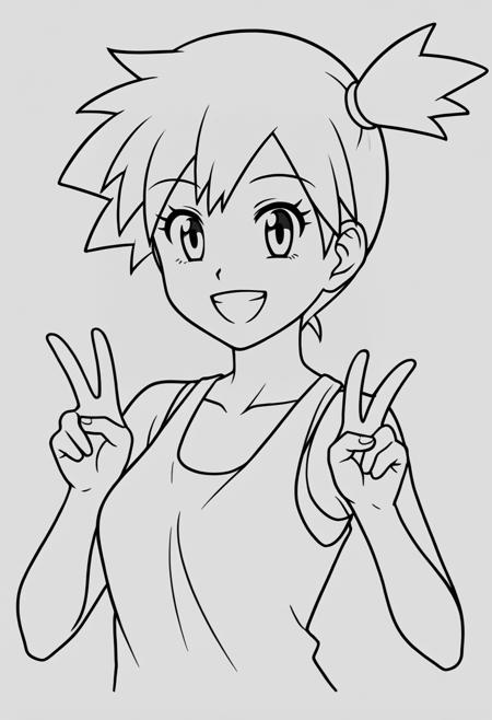 Line Art Style [SDXL Pony]