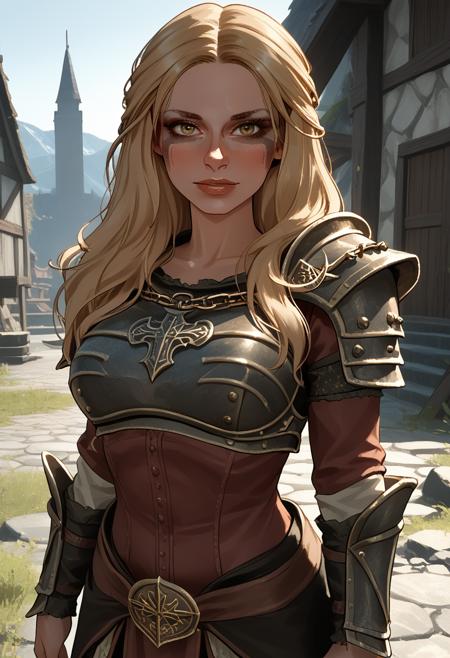 Mjoll the Lioness, 2 version (Skyrim), LoRA, SDXL