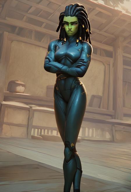 Female wildcards for PonyDiffusion
