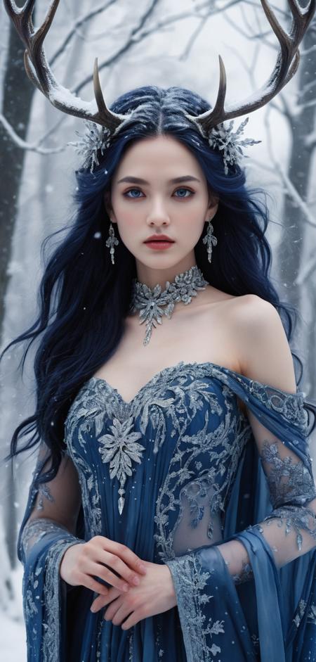 Icy Deer Queen