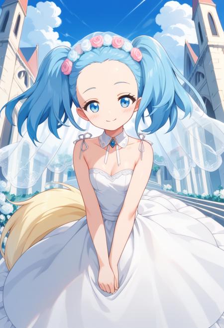 Human Sapphie (Jewelpet magical change) [Illustrious/pony]