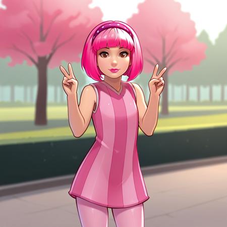 Stephanie Meanswell [ Lazy Town ] [ PXL / illustrious ] by Leaf