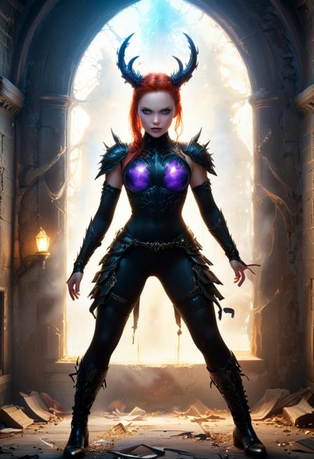 Dynamic Wildcard - armored demon unleashed