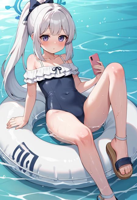 Pony XL - Tsukiyuki Miyako 月雪 ミヤコ - blue archive版本水着ミヤコ (ID: 415453)