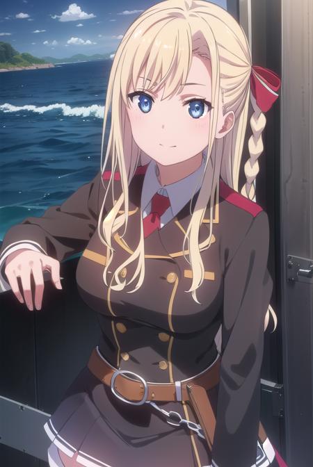 Wilhelmina Braunschweig Ingenohl Friedeburg (ヴィルヘルミーナ・ブラウンシュヴァイク・インゲノール・フリーデブルク) - High School Fleet (ハイスクール・フリート)