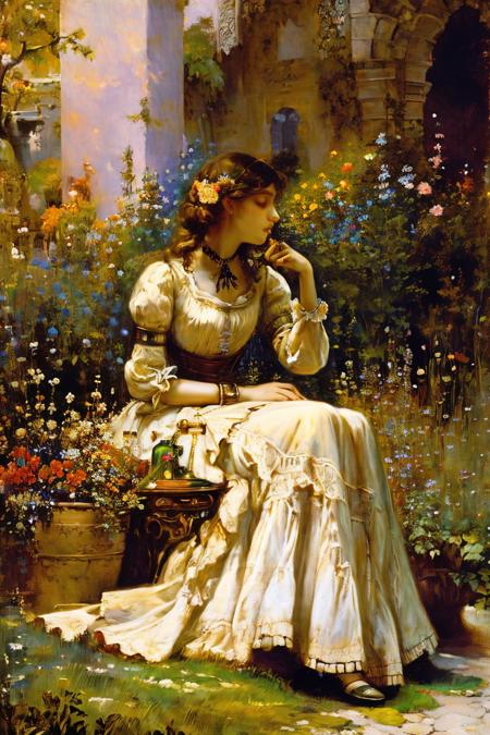 style of Jean-Joseph Benjamin-Constant 346