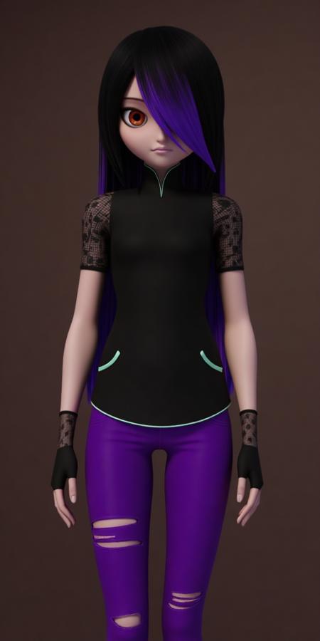 Juleka Couffaine, Ladybug, Miraculous. Different models and attires.