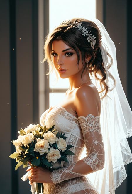 Bride Morning outfit/boudoir/realistic版本v1.0 (ID: 1163061)