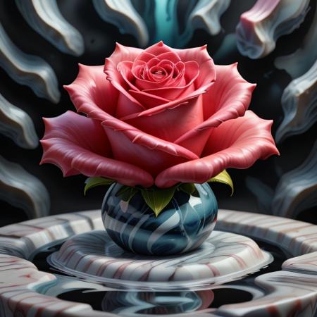 Geeky Liquid Marble