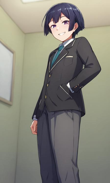 Kaede Fuyumoto | Otokonoko to xx No. 3 ~Kasshoku Inbi na Doukyuusei vs Seijitsu Karin na Seitokaichou~ (Pony)版本V1 (ID: 836510)