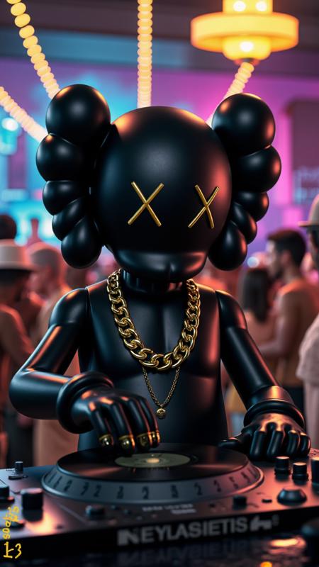 KAWS FIGURE FLUX