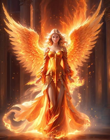 Fiery aura XL - Burning passion