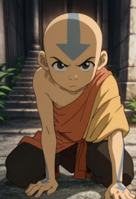 Aang and Sokka