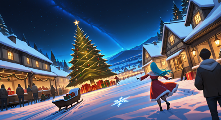 Christmas village