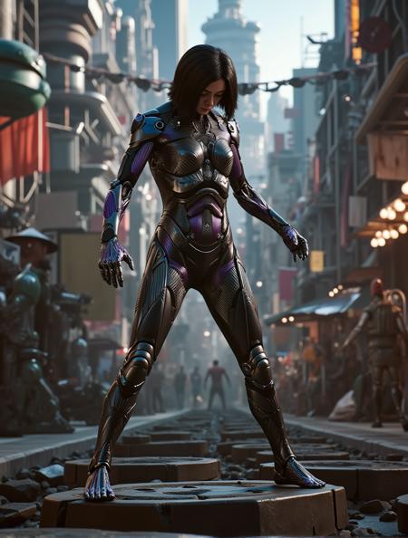 Alita: Battle Angel - Flux1.D & SDXL