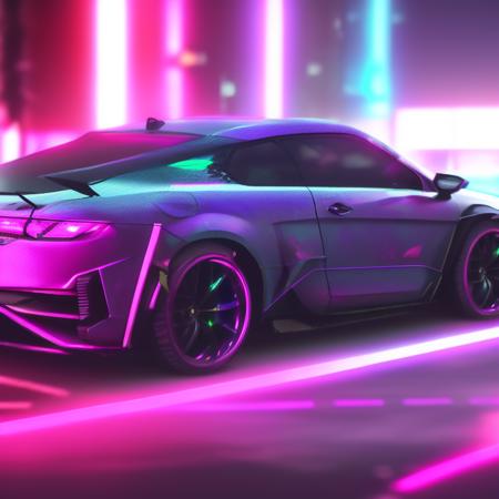 Flonix's Fast but Furios - A Universal Neon Cyber Model of SICK cars and Styles - Model 2.X Embedding