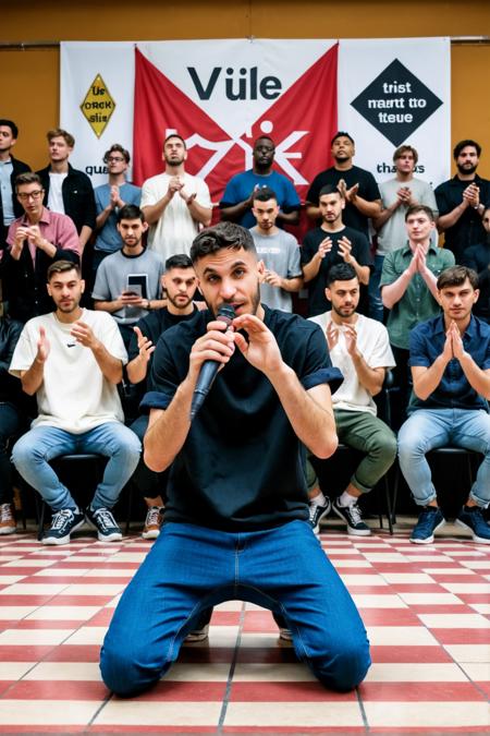 Rythmind / Loïc Barcourt (Beatboxer) - SDXL