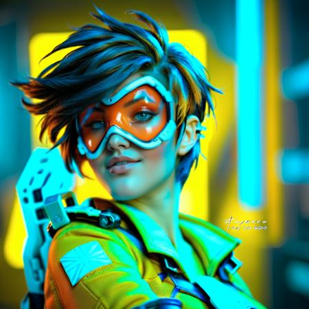 Tracer - Overwatch - Realistic Flux1.D &SDXL