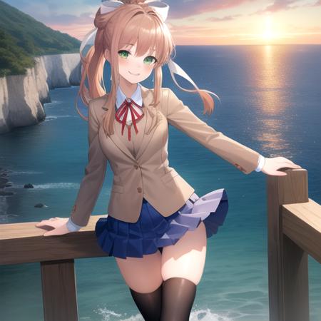 莫妮卡-心跳文学部（Monika-Doki Doki Literature Club）