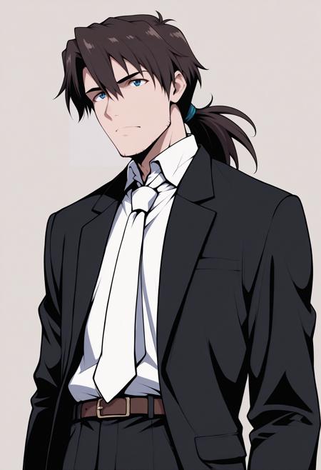 Ryoji Kaji (Father and Son) 2 characters - Neon Genesis Evangelion