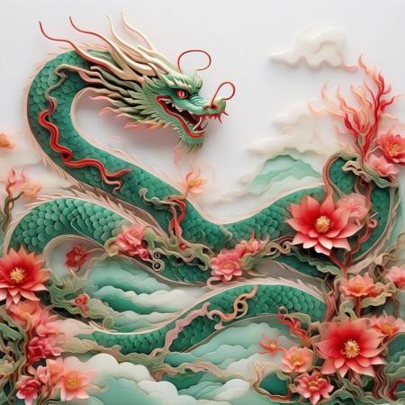 【happy new year】chinese dragon