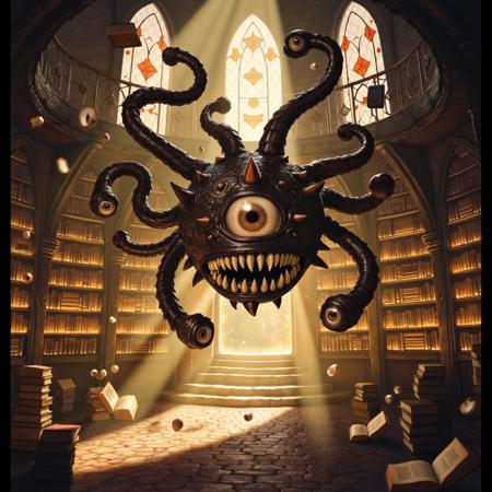 Magic creatures: Beholders! Flux & SDXL 1.0