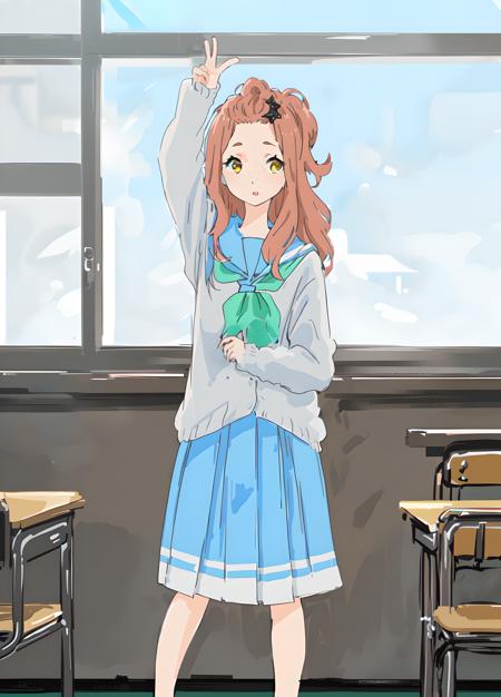 剑崎梨梨花(Kenzaki Ririka) (剣崎（けんざき） 梨々花（りりか）————Hibike Euphonium 吹响！上低音号 響け!ユーフォニアム