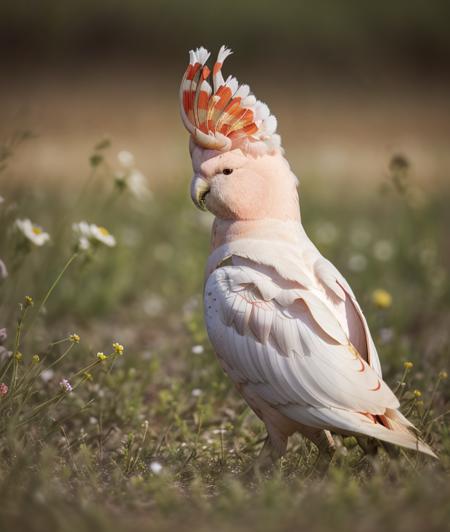 Lophochroa leadbeateri - Pink cockatoo