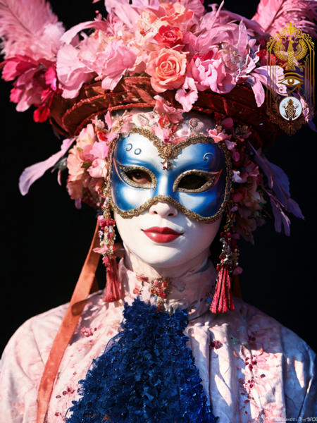 Venetian Carnival Dress Mask ?PapyLoop?