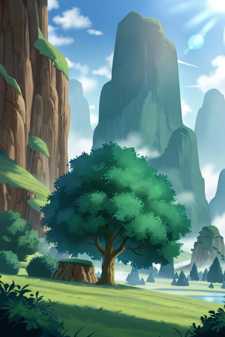 Mount Paozu - Dragon Ball Backgrounds | Illus