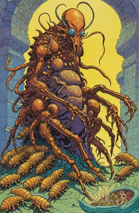 Wizard's Vintage Golden Age Illustration