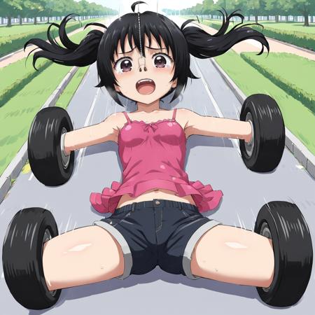 SDXL Nose hook Anime style