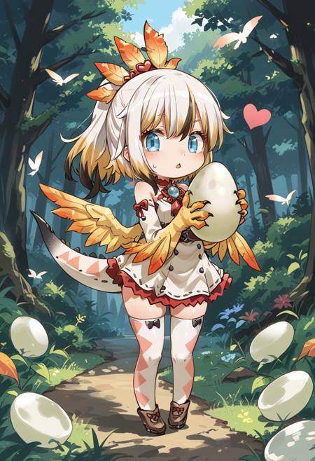 Monster Hunter - kulu-ya-ku girl（クルルヤック, 搔鳥） PonyXL