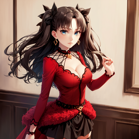 Rin tohsaka  LORA and(Pony)  from fate stay night visual novel