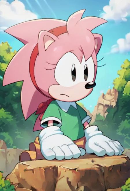 Amy Rose (from Sonic Origins) PD IL版本Pony (ID: 1203750)