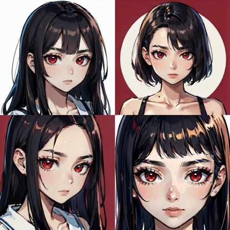 Split Cut Eyebrow Lora版本v1.0 (ID: 279929)