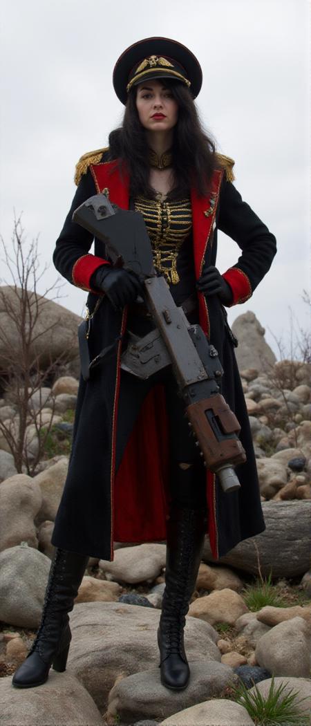 Warhammer 40K Commissar style - Flux1.D