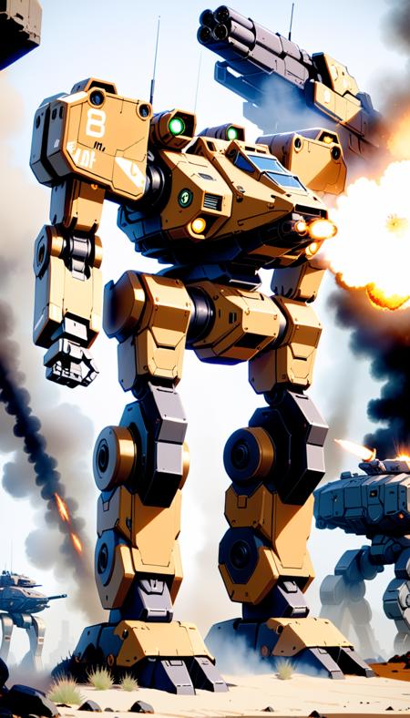 [Illustrious / SDXL] Super robot diffusion XL (Gundam, EVA, ARMORED CORE, BATTLE TECH like mecha lora)