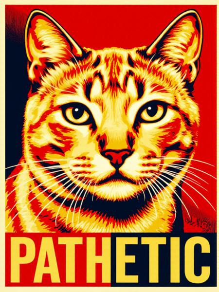 Shepard Fairey style - Flux1.D