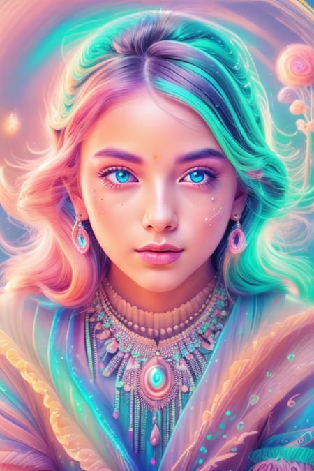 Neon Pastel World